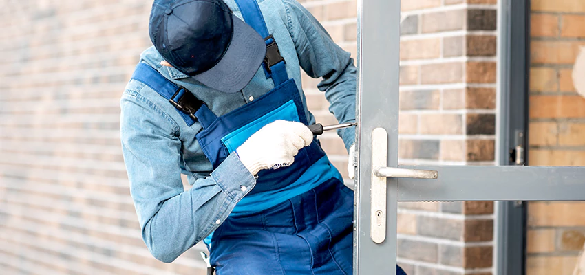Pivot Storefront Door Locks Installation in Sebastopol, California