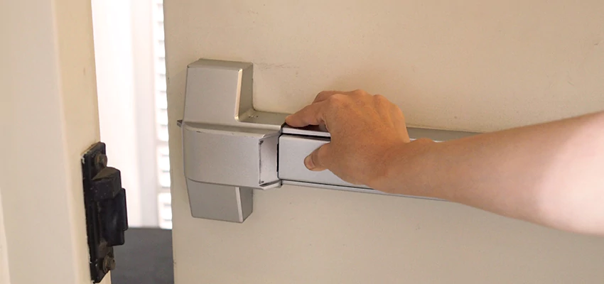 Roller Gate Panic Bar Installation in Sebastopol, California